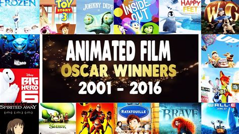 2001 movie awards|best animated picture of 2001.